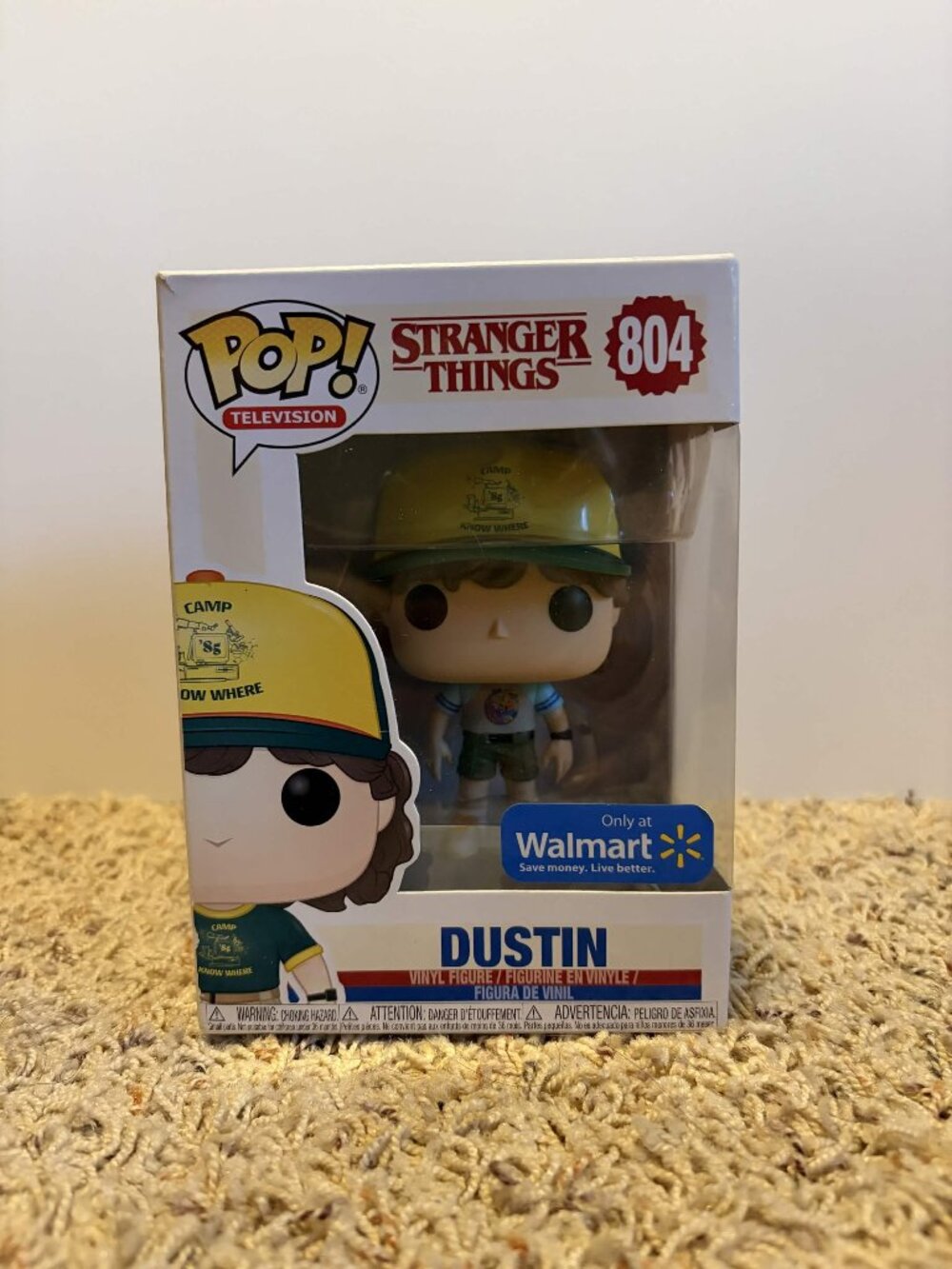 Funko Pop Stranger Things Dustin #804 Vinyl Figure